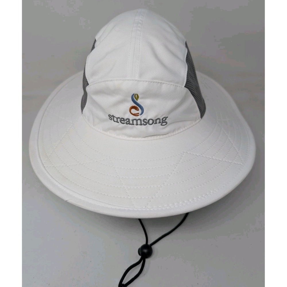 Streamsong Golf Bucket Hat Sun Imperial Coolcore Men's Size XL White Old Norse